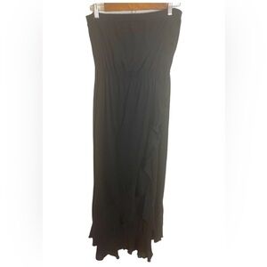 Black Maxi Summer Dress Medium